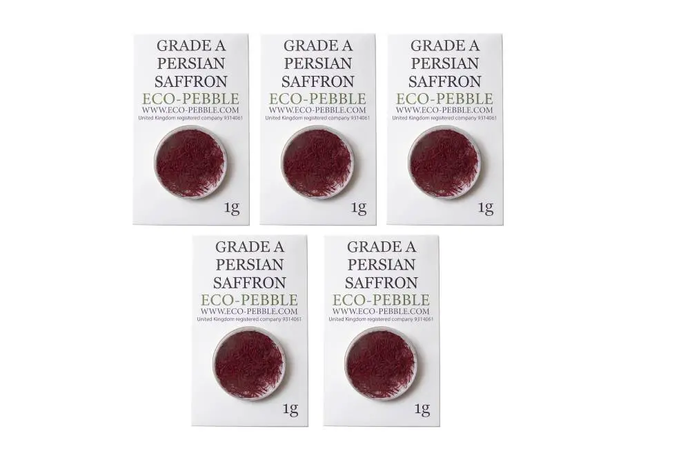 Grade A Saffron 5 x 1 gram + Free UK Shipping